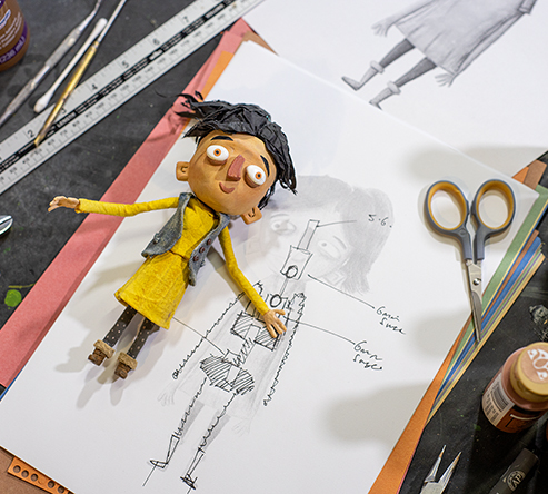 DIGI Telecoms Malaysia stopmotion puppet in production