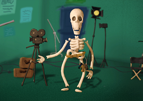 Claymation 2D Puppet Skeleton: Directors Think Tank Malaysia