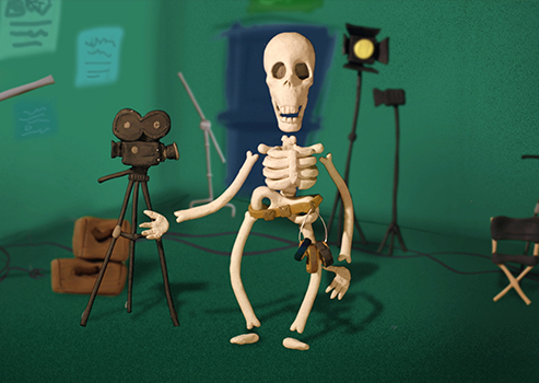 Claymation 2D Puppet Skeleton: Directors Think Tank Malaysia