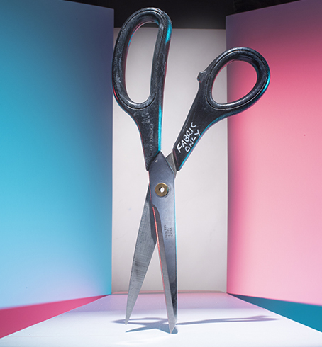 Stopframe Product Animation: Fabric Scissors on Fashion Runway