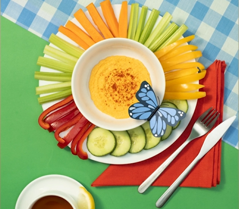 Fresh food stop-motion animation for summer